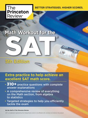 Math Workout for the SAT - ebook